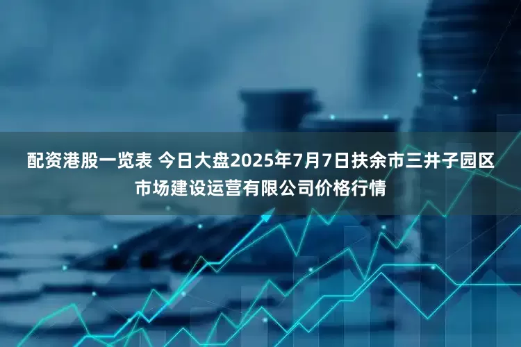 配资港股一览表 今日大盘2025年7月7日扶余市三井子园区市场建设运营有限公司价格行情